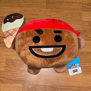 Official BT21 Line Friends SHOOKY Summer Dolce Ice Cream Suga BTS Plush 13” NEW